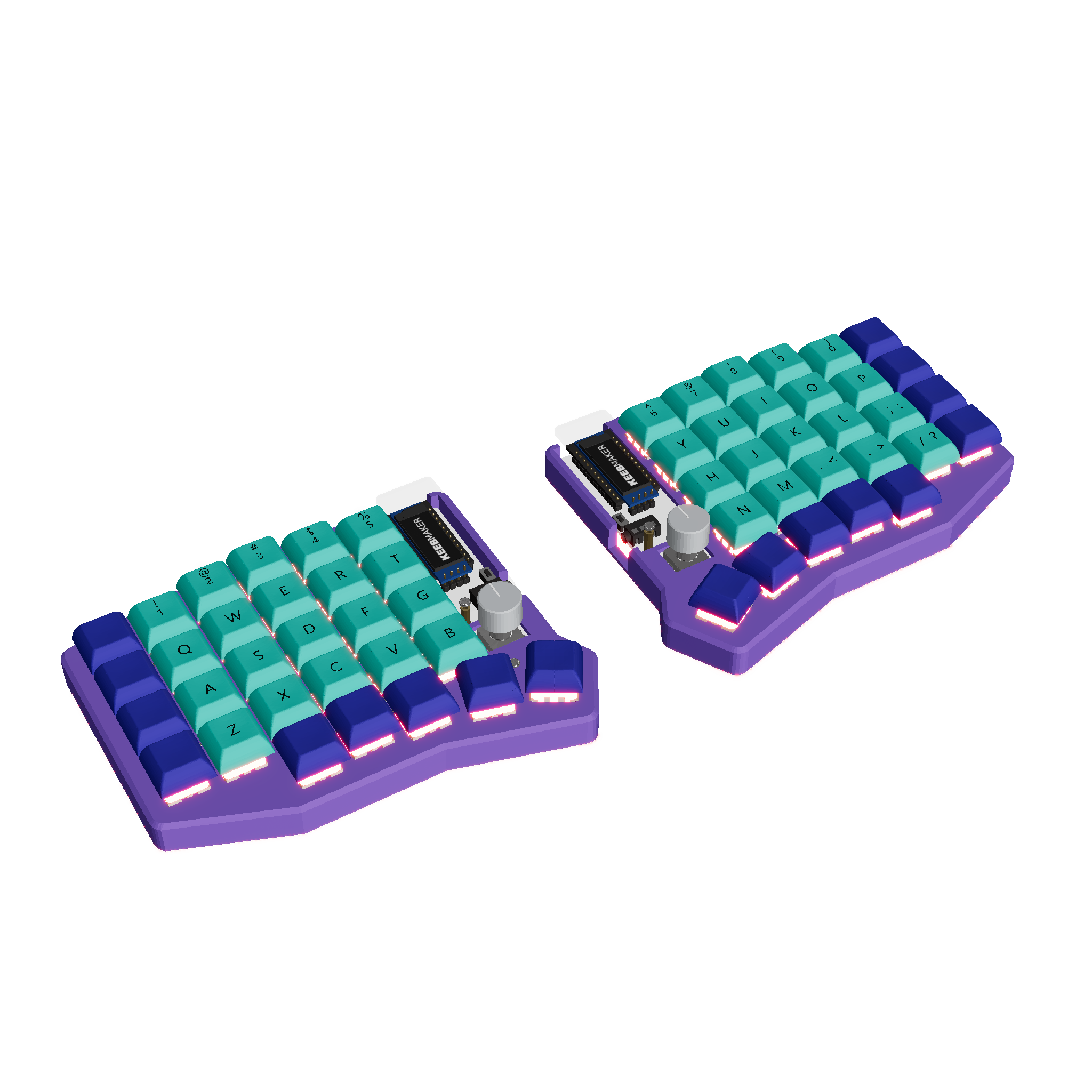 Custom Sofle MX Keyboard