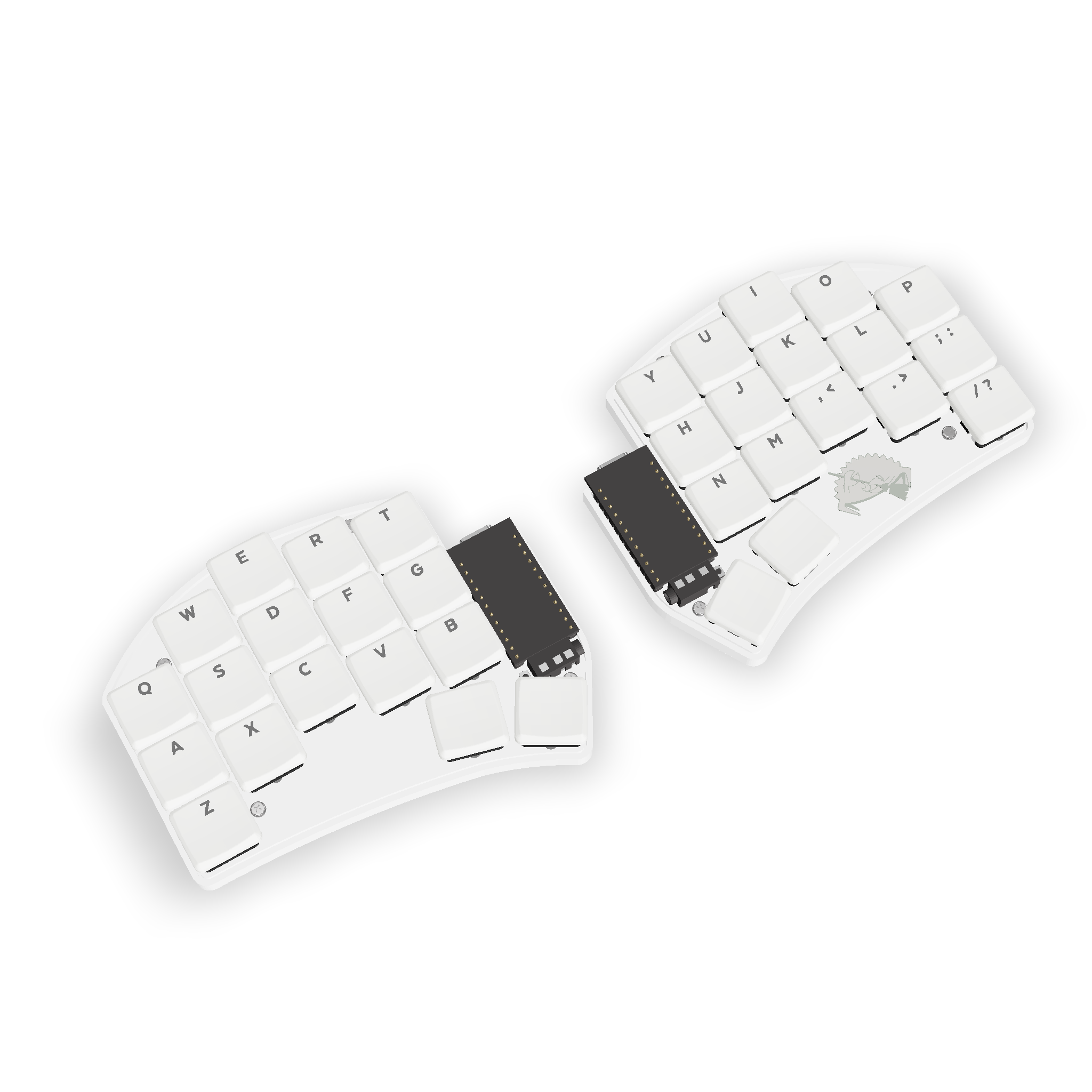 KeebMaker Sweep Bling Split Keyboard - Thumbnail 2