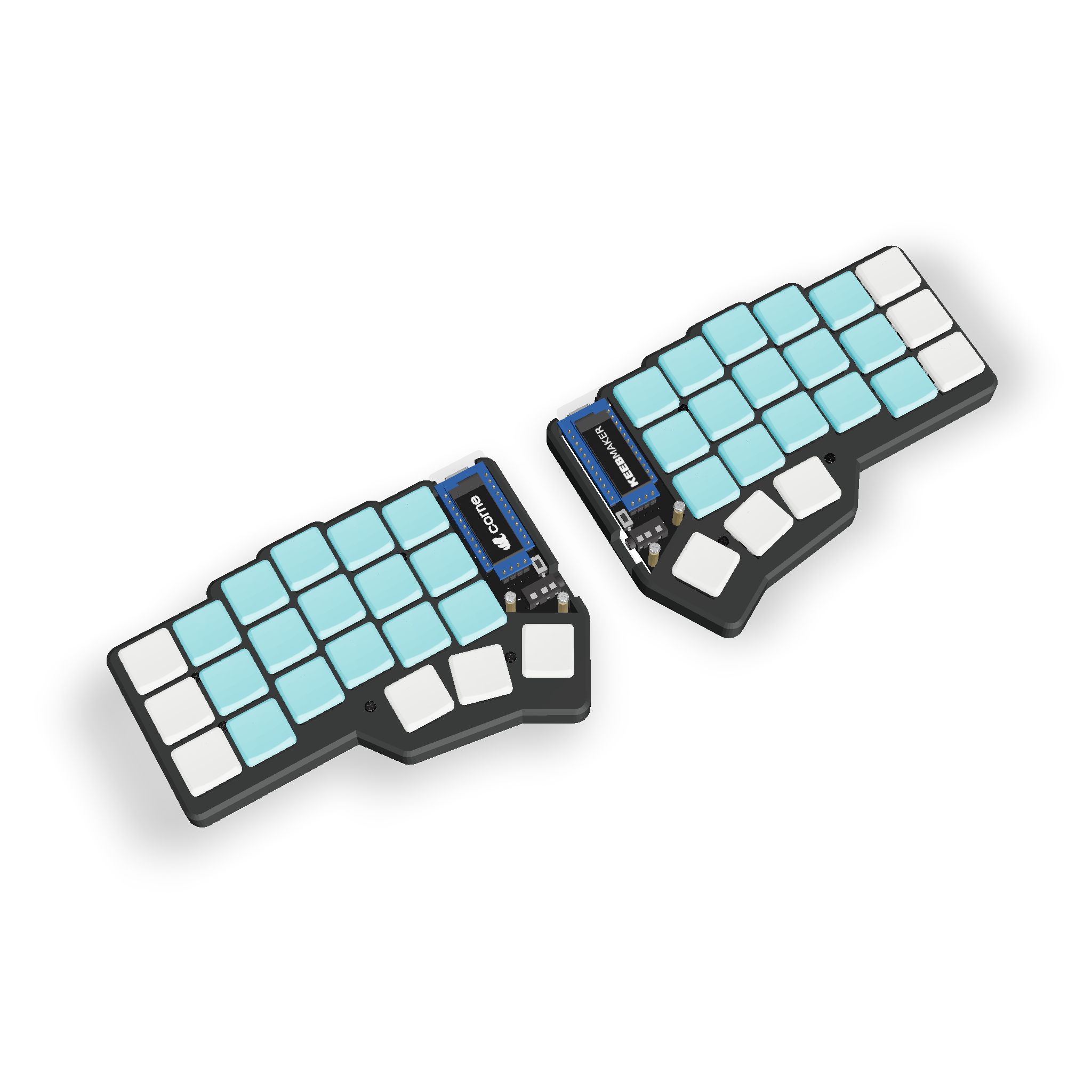 Pink Split Keyboards Split Ergonomic Keyboards – Ultimate Comfort & Customization