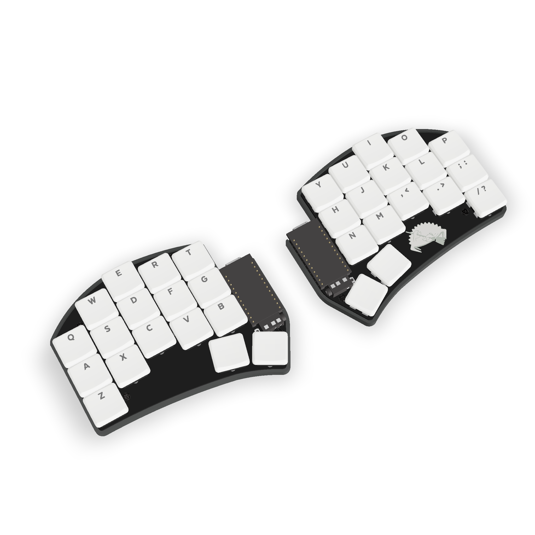KeebMaker Sweep Bling Split Keyboard - Thumbnail 3